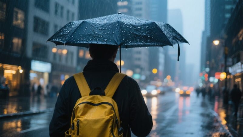 Deszczowe tajemnice Świętokrzyskiego: Gdzie spada najwięcej?
