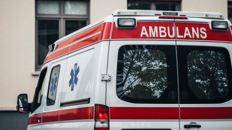 Groźny wypadek w Kielcach: 54-latek spadł z drabiny na ogrodzenie, walczy o życie!