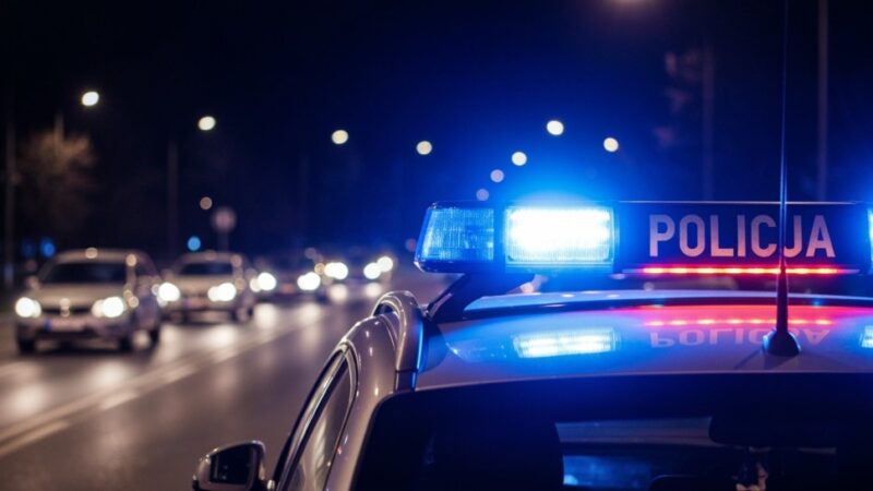 Kierowca zniknął po wypadku, a policja ustala okoliczności zdarzenia w Wólce Pętkowskiej