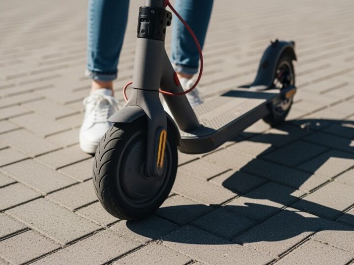 Nastolatek w szaleńczym pościgu: 90 km/h na e-hulajnodze z pasażerką!
