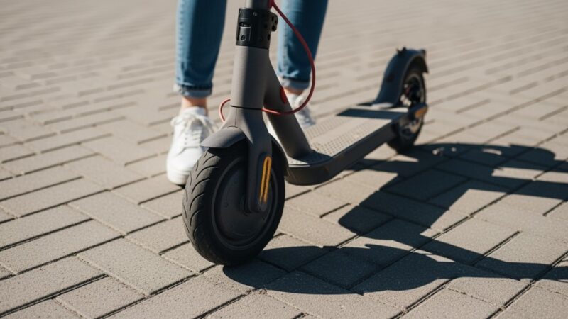 Nastolatek w szaleńczym pościgu: 90 km/h na e-hulajnodze z pasażerką!