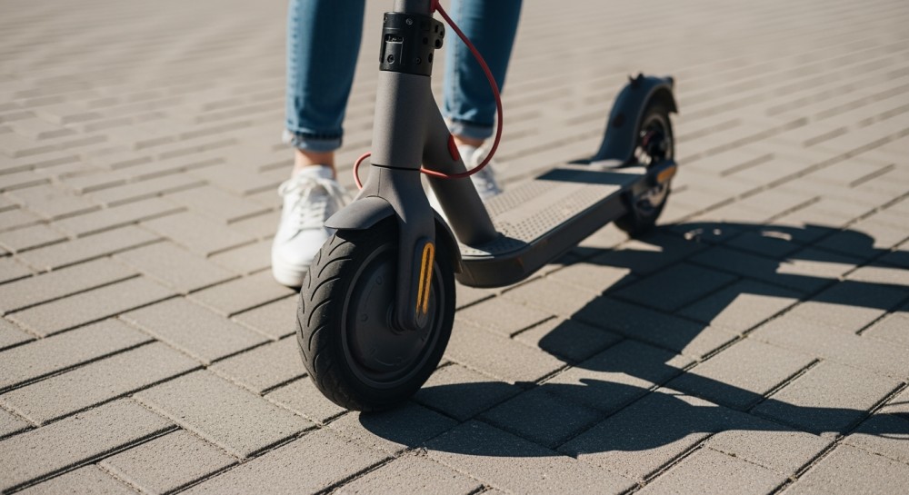 Nastolatek w szaleńczym pościgu: 90 km/h na e-hulajnodze z pasażerką!