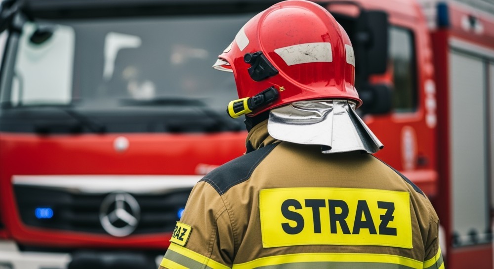 Strażacy z Oblęgorka: Bezpieczna lekcja dla mieszkańców Centrum Opiekuńczo-Mieszkalnego