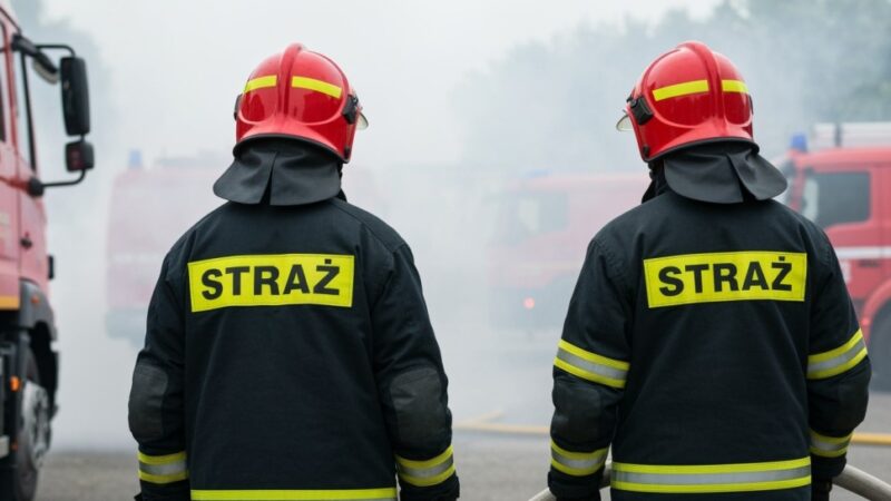 Bohaterska reakcja sąsiada ratuje życie w pożarze