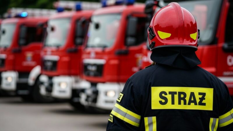 Strawczyn stawia na bezpieczeństwo: nowy sprzęt dla OSP!