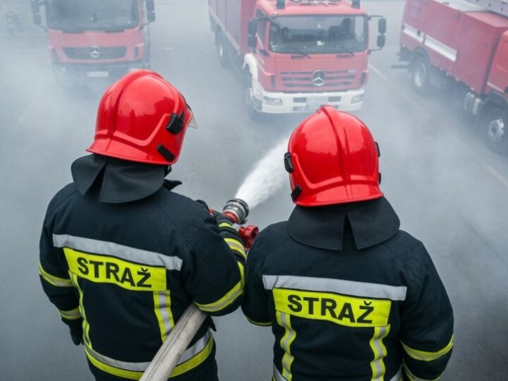 Policjanci uratowali dom przed pożarem