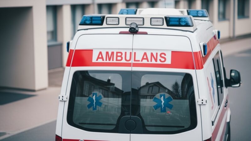 Policjanci ratują mężczyznę z urazem nogi w lesie