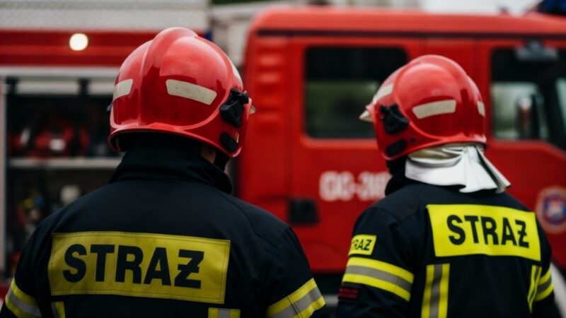 Wsparcie dla strażaków: Komendant wizytuje jednostki OSP w regionie