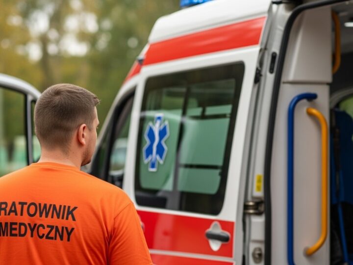 Kielce: Szybka interwencja Straży Miejskiej ratuje kobietę po upadku na chodniku