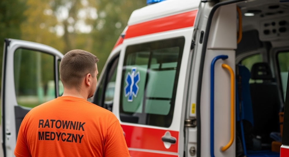 Kielce: Szybka interwencja Straży Miejskiej ratuje kobietę po upadku na chodniku