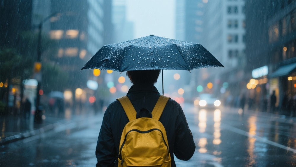 Alert pogodowy: śnieg i silny wiatr w Kielcach w niedzielę