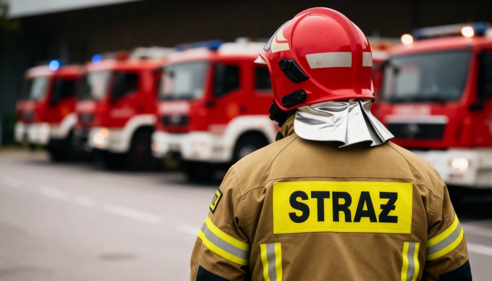 Nowy wóz strażacki dla OSP w Kostomłotach Drugich podnosi bezpieczeństwo lokalnej społeczności