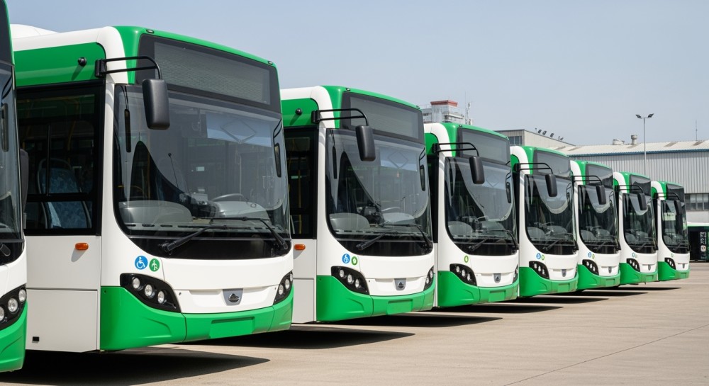 Autobusy linii 47 zablokowane na Świętokrzyskiej w Leszczynach