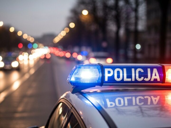 Pijany kierowca tira przejechał 80 kilometrów – zatrzymany przez policję