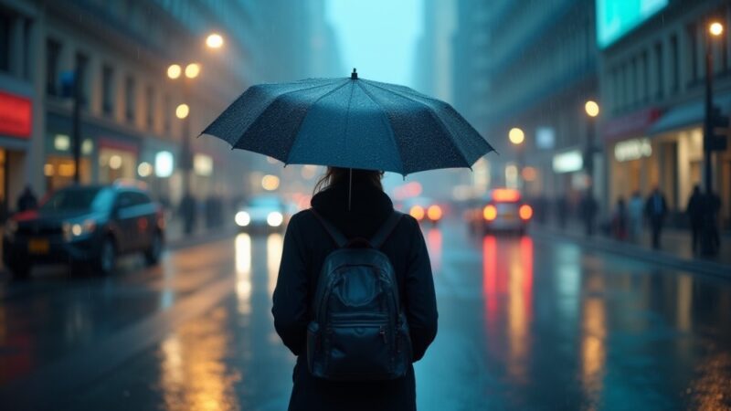 Gęsta mgła w Kielcach: Uważaj na drodze!