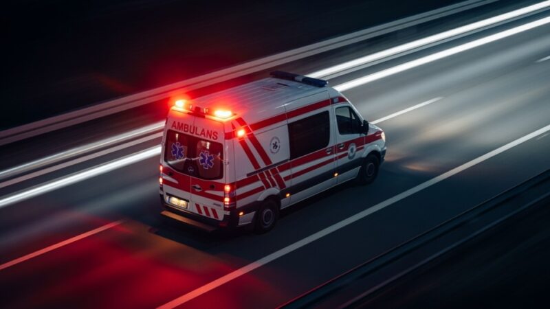 Bohaterska interwencja policjanta ratuje życie nieprzytomnego mężczyzny