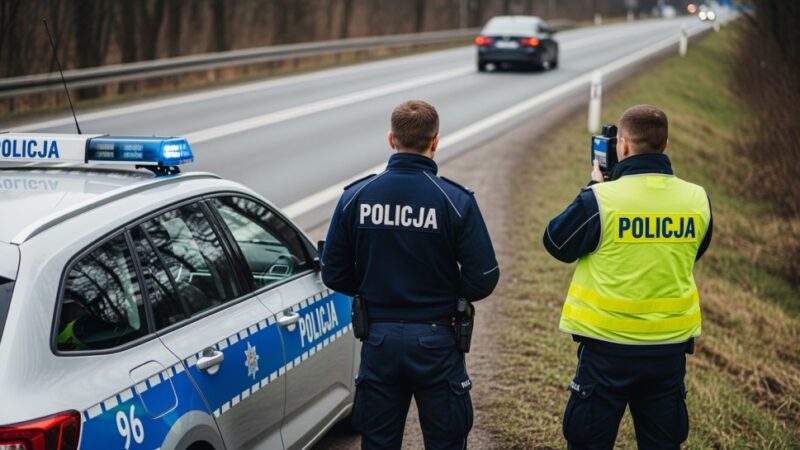 Szalona prędkość na drodze: 107 km/h w strefie 50!