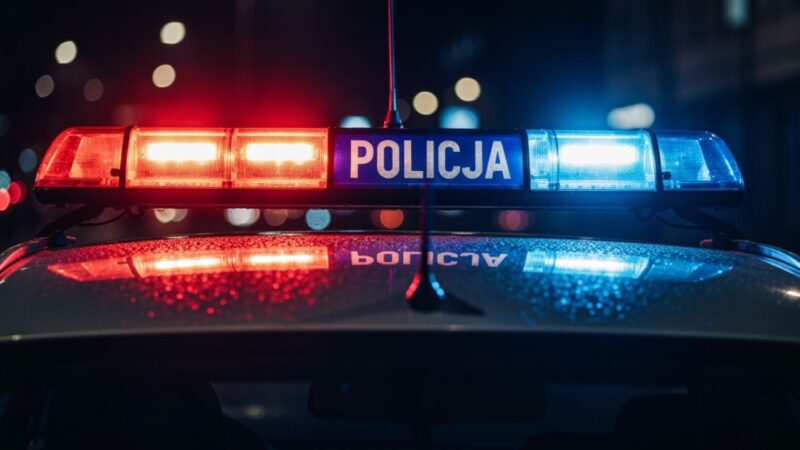 50-latka w rękach policji po włamaniu do mieszkania