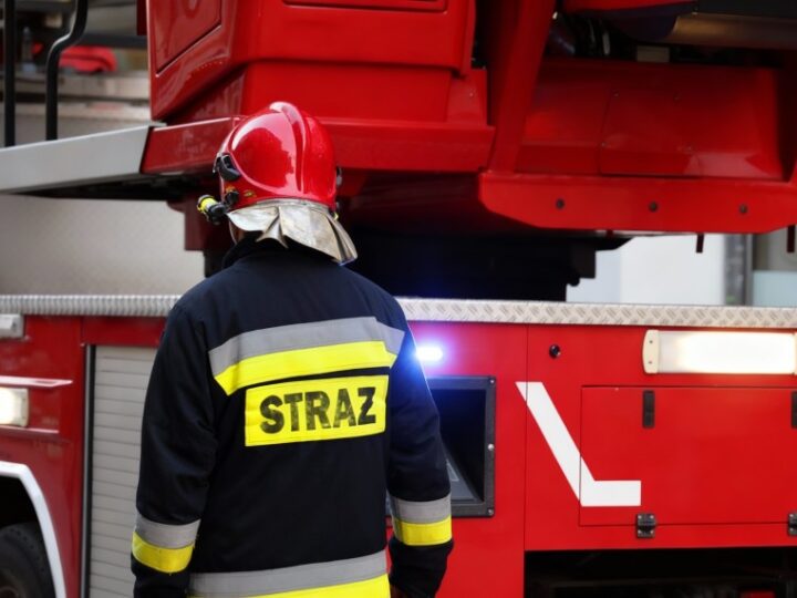 Edukacja przeciwpożarowa dla przedszkolaków w sali „OGNIK” w Końskich