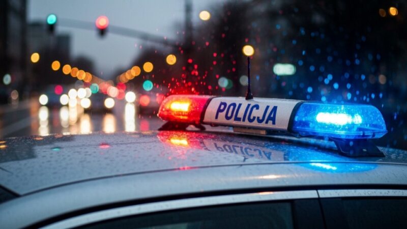 Ucieczka przez las: młody kierowca w tarapatach po szaleńczym pościgu