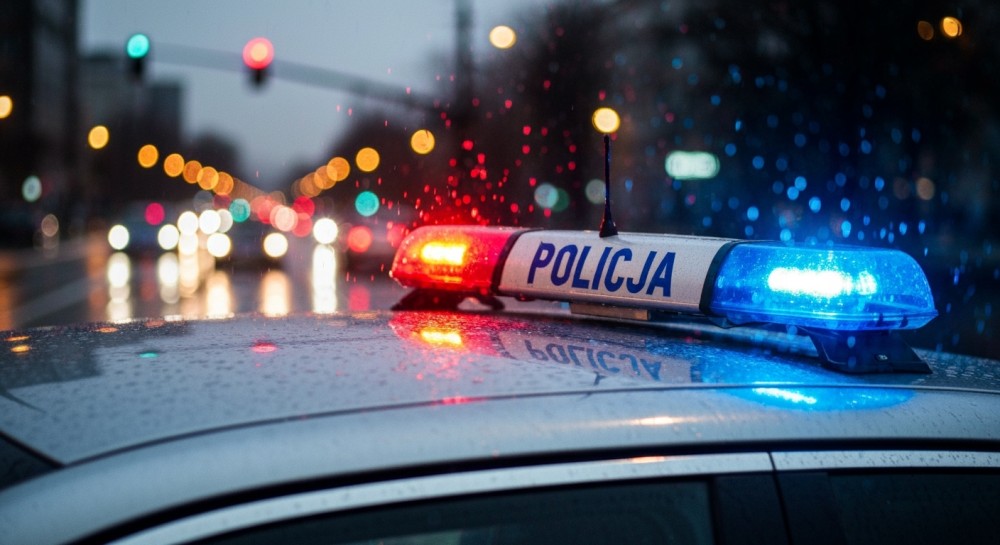 Ucieczka przez las: młody kierowca w tarapatach po szaleńczym pościgu