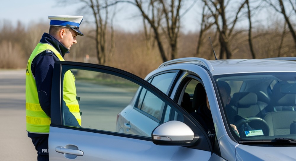 Dzielnicowy w akcji: Zatrzymał pijanego kierowcę w czasie wolnym