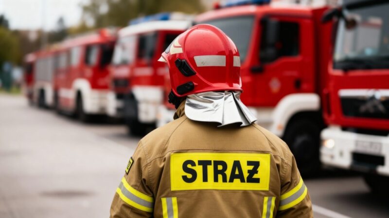 Remiza OSP w Chęcinach: Budowa w pełnym toku!