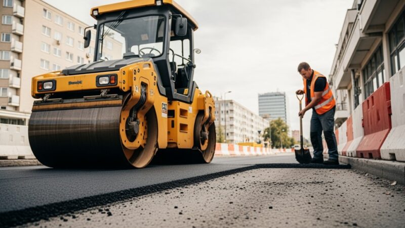 Inwestycje drogowe i wsparcie dla bezrobotnych w powiecie kieleckim