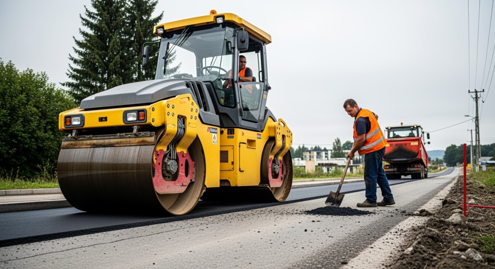 Rewolucja na ul. Staszica w Bobrzy: Nowa droga i most w budowie!