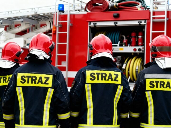 Strażacy rywalizują w nowej hali we Włoszczowie o Puchar Komendanta PSP