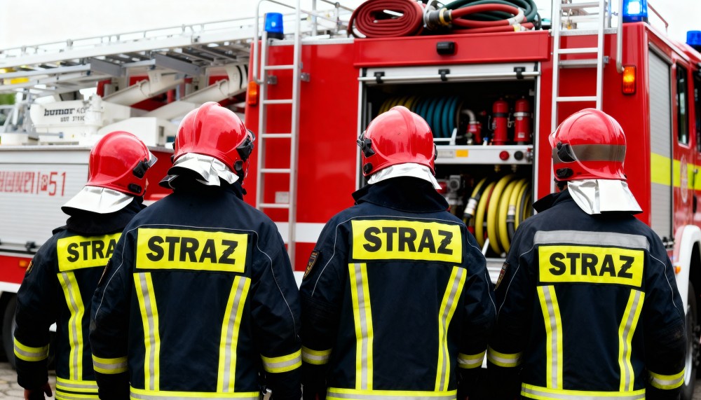 Strażacy rywalizują w nowej hali we Włoszczowie o Puchar Komendanta PSP