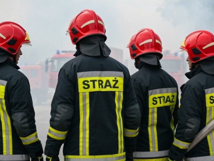 Strażacy doskonalą umiejętności gaszenia pożarów lasów w Daleszycach