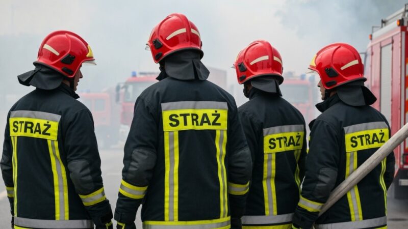 Strażacy doskonalą umiejętności gaszenia pożarów lasów w Daleszycach