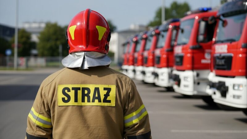 Strażacy z Kielc na podium w biegu przełajowym!