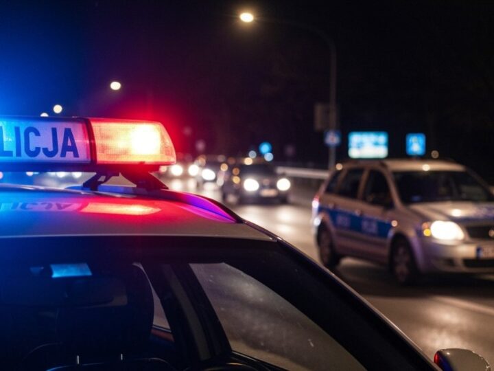 Policjanci z Świętokrzyskiego doskonalą umiejętności na stadionie w Ostrowcu