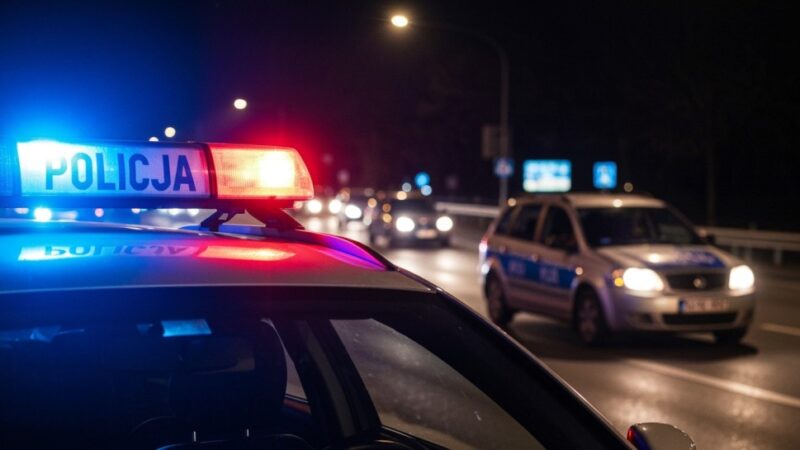 Policjanci z Świętokrzyskiego doskonalą umiejętności na stadionie w Ostrowcu