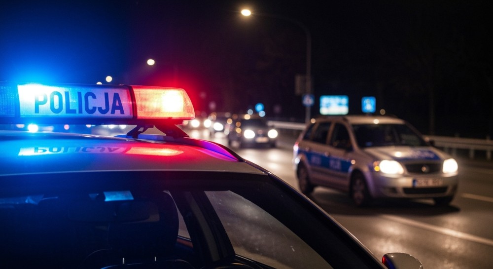 Policjanci z Świętokrzyskiego doskonalą umiejętności na stadionie w Ostrowcu