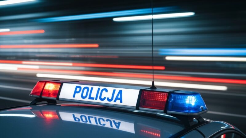 Pijany mężczyzna z siekierą zdemolował wiatę przystankową w Starachowicach