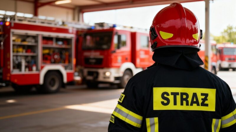 Strażacy z Kijów angażują się w charytatywną pomoc dla lokalnej społeczności