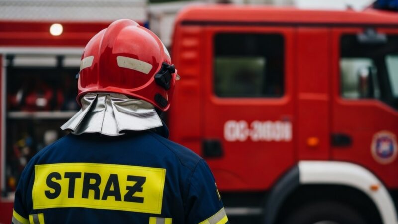 Nowy sztandar i siedziba dla strażaków w Końskich podczas wojewódzkich obchodów Dnia Strażaka