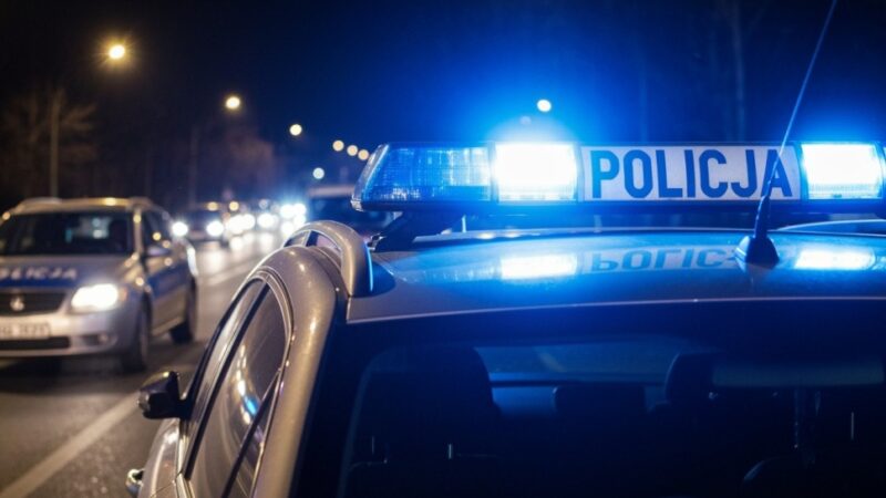 Policja w Mierzawie w akcji: Hunt za zabójcą byłego funkcjonariusza
