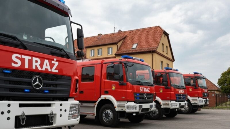 Nowoczesny wóz ratowniczo-gaśniczy dla OSP Masłów – krok w stronę większego bezpieczeństwa mieszkańców