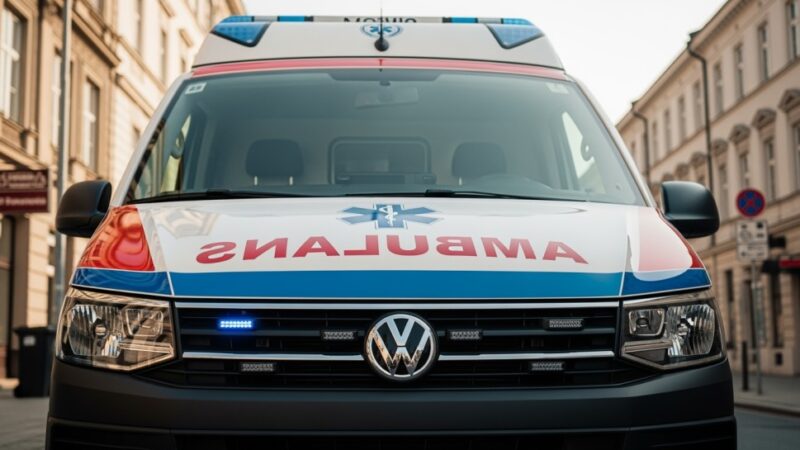 Błyskawiczna pomoc strażników miejskich w Kielcach po wypadku samochodowym