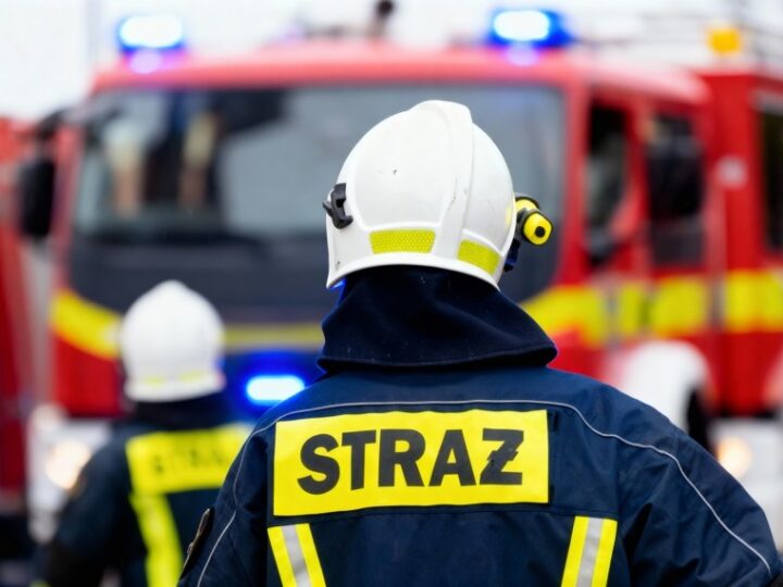 Kielczanie w akcji: Strażacy trenują z wykorzystaniem śmigłowca ratunkowego