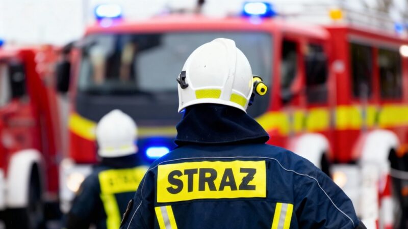 Kielczanie w akcji: Strażacy trenują z wykorzystaniem śmigłowca ratunkowego