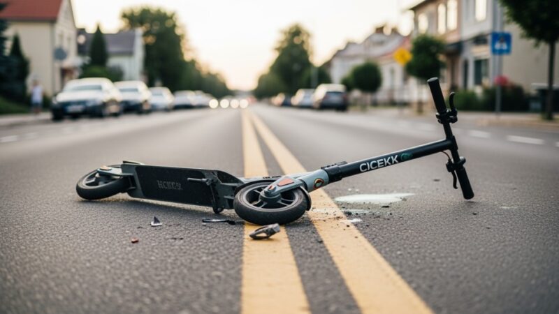 Hulajnogi elektryczne: alarmujące statystyki i bezpieczeństwo młodzieży