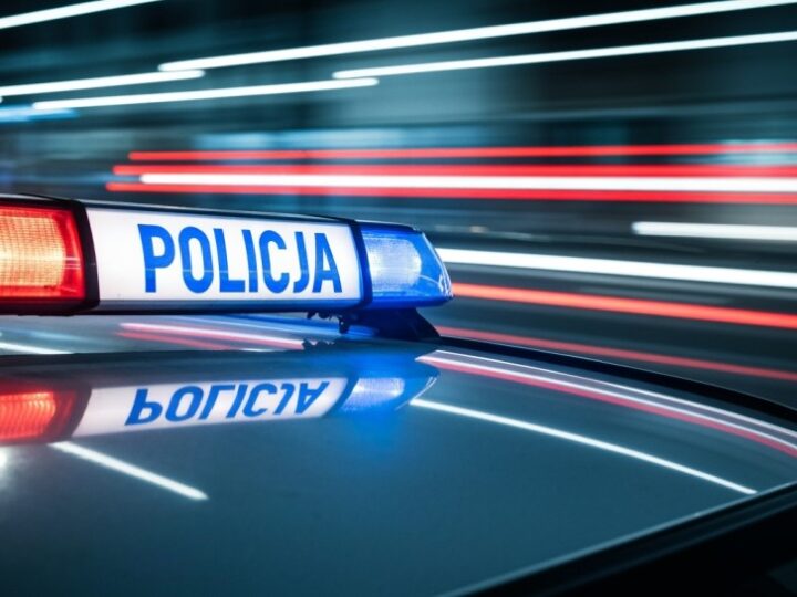 Cztery osoby zatrzymane z narkotykami, bronią i skradzionym Mercedesem w Jędrzejowie