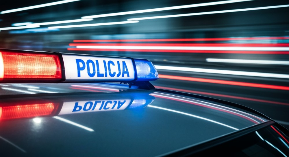 Cztery osoby zatrzymane z narkotykami, bronią i skradzionym Mercedesem w Jędrzejowie
