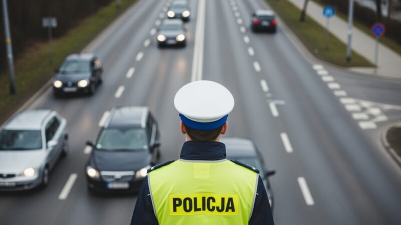 Bezpieczne drogi: Akcja „PRĘDKOŚĆ” w Świętokrzyskiem