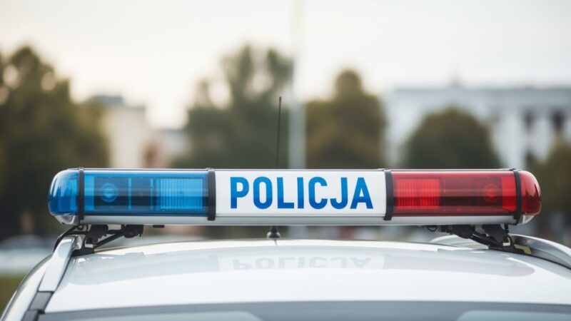 Policjanci ratują sarnę uwięzioną w ogrodzeniu